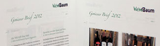 Weinbaum Geniesserbrief